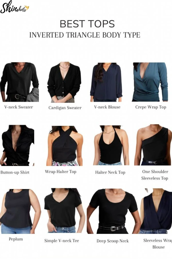 Inverted Triangle Body shape